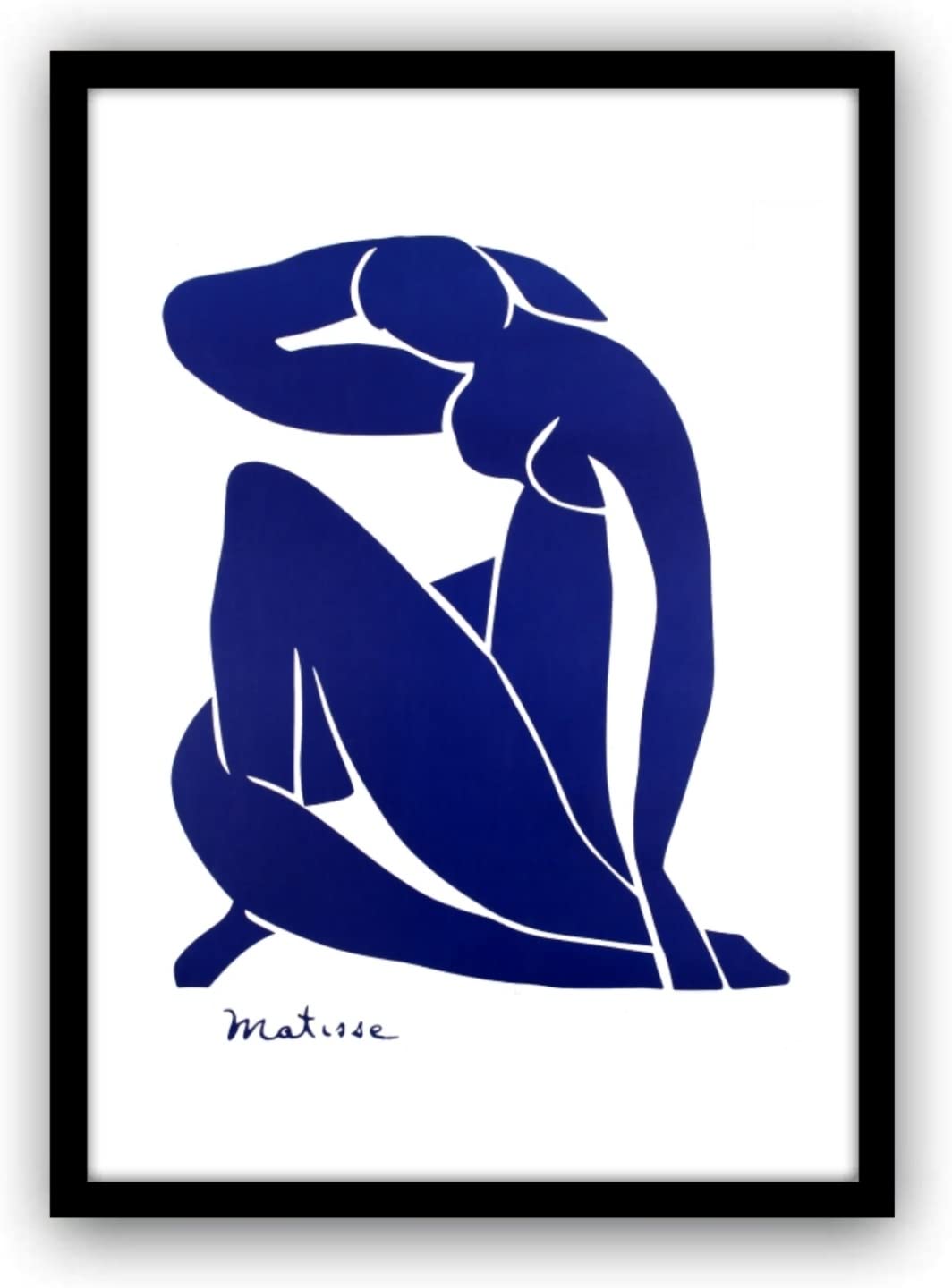 額装済/ブルーヌード/マティス/ポスター/インテリア/アート 楽天市場】【アートポスター】ブルーヌードIV(60cm×80cm